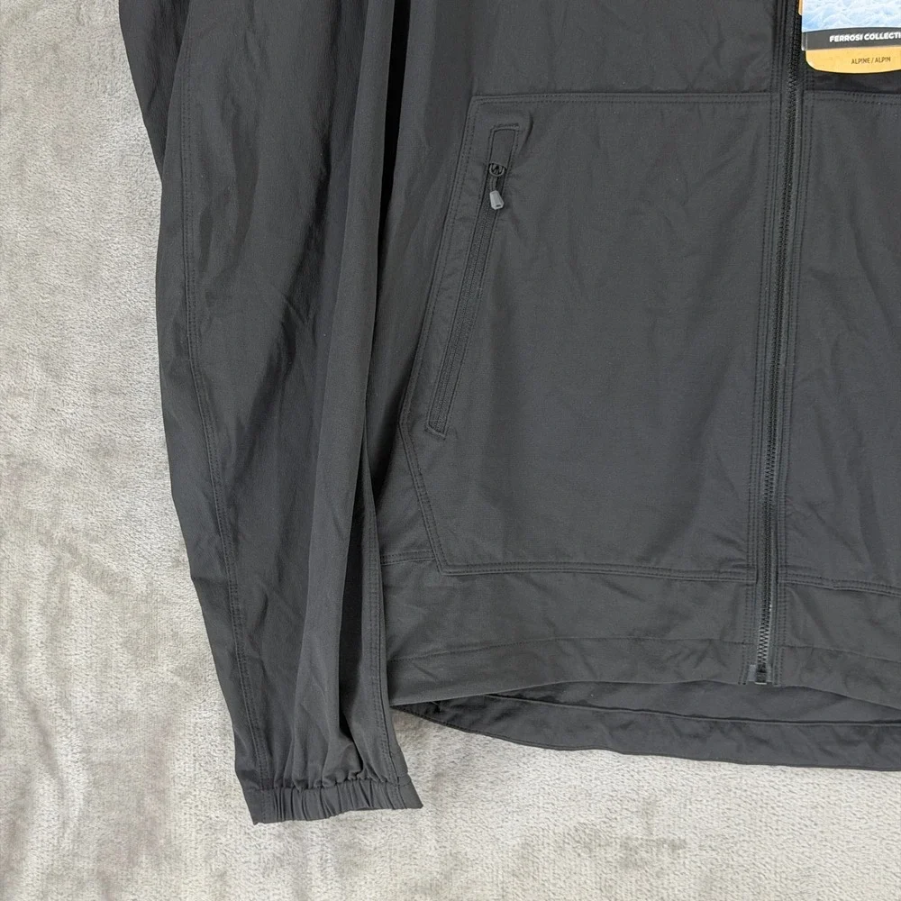 Outdoor‎ Research Mens Ferrosi Jacket Black Softshell Full Zip 274302 Large NWT